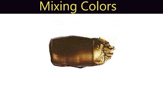 How To Make Dark Olive Drab Color Paint  Mixing Colors [upl. by Gordy]