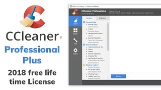 CCleaner Professional Plus Key 2018 free License lifetime [upl. by Lednar]