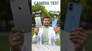 iPhone 16 vs iPhone 6 Plus Camera Test  10 Years Old iPhone ☠️☠️ shorts apple [upl. by Trembly]