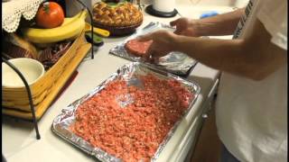 Brisket Burgers  home ground beef [upl. by Ebag]