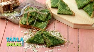 Oats Moong Toast Fibre and Protein Rich by Tarla Dalal [upl. by Nuahsyar]