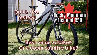 RMB Element C50 Quick Review [upl. by Amitak156]