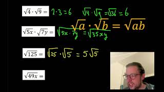 Rekenen met variabelen  wortels [upl. by Glogau]