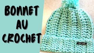 Bonnet au crochet facile et rapide [upl. by Eirb]