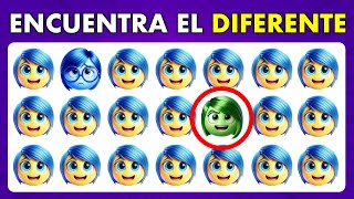 ENCUENTRA EL DIFERENTE de INTENSAMENTE 2 💚😍 Fácil Medio Dificil  Intensamente Quiz [upl. by Ariec]