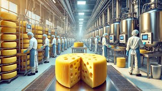 COMMENT LE FROMAGE EST FABRIQUÉ  DÉCOUVREZ LES COULISSES DUNE GRANDE FROMAGERIE 🧀 [upl. by Nehemiah]