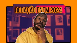 A pertinência do tema do ENEM 2024 [upl. by Alaehcim]