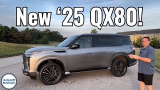 2025 Infiniti QX80 Drive and Review You Wont Believe What I Learned [upl. by Ahsitahs]