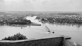 Koblenz  Deutsches Eck  Seilbahn  Festung Ehrenbreitstein [upl. by Zarihs]