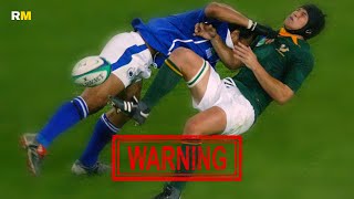 Top 50 Biggest and Most Brutal Hits in Rugby [upl. by Nnaitsirk]