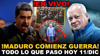 🔴 LIVE RESUMEN DEL DÍA MADURO QUIERE INICAR UNA GUERRA EN CARACAS CON ADULTOS MAYORES 🔴 [upl. by Maier285]