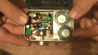 quotMintyBoomquot Altoids Tin Project  Amplified Speakers [upl. by Hayott199]