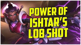 POWER OF ISHTARS LOB SHOT  S11 SMITE RANKED [upl. by Justen]