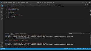 CC VISUAL STUDIO CODE 1d returned errorWINDOWS 10 [upl. by Ettebab]