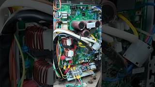 Electrical components of a NonCommunicating Inverter hvac airconditioner inverter [upl. by Nadine409]