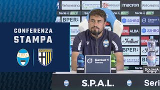 La conferenza di mister Clotet per SPALParma  7 Serie BKT 202122 [upl. by Claudia]