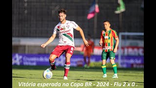 Leiteria 434  Flu começa a Copa BR 2024 com vitória Flu 2 x 0 Sampaio Correia [upl. by Linn]