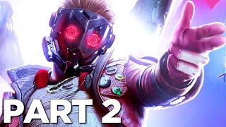 GUARDIANS OF THE GALAXY PS5 Walkthrough Gameplay Part 2  STARLORD FULL GAME [upl. by Seema]