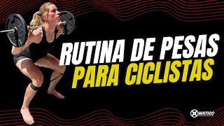 Rutina de pesas para ciclistas en casa [upl. by Fisk657]