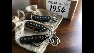 Virgil Arlo Model 54 Strat Pickups Review Best Strat Replacement Pickups [upl. by Tereve698]