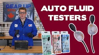 How To Test Antifreeze  Coolant  Battery  Washer Fluid With EZRED  Gear Up With Greggs [upl. by Erodavlas650]