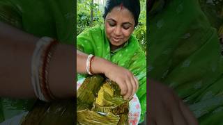 ভোলা মাছের পাতুরি বাংলা রেসিপি Pataudi recipe shorts shortfeed cookingvideo [upl. by Eiramrefinnej]