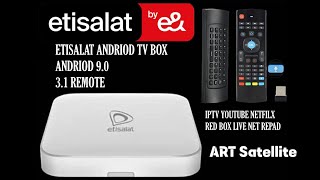 Etisalat Android TV Box High Quality Picture Unboxing and Full Review  ART Satellite UrduHindi [upl. by Aihsiek]