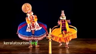 Concluding performance of Kathakali  Kalasham [upl. by Nnagrom]