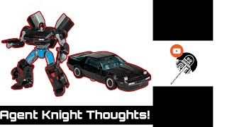 Transformers Collaborative Knight Rider X Autobot Agent Knight Thoughts [upl. by Rocky]