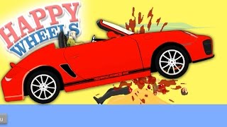 GIANT KILLER CAR Happy Wheels Random Crap Friday [upl. by Lai62]