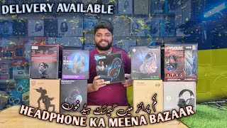 Headphone ka meena bazaar  Gaming headphone in budget price  Gaming headphone price in Pakistan [upl. by Siouxie]