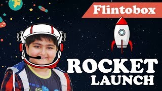 Flintobox 812 years Mission Space Rocket launch [upl. by Pacifica547]