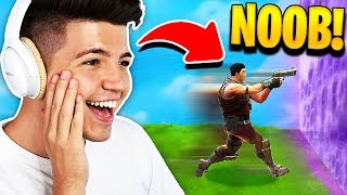 I found the worlds dumbest fortnite battle royale player [upl. by Lenes]