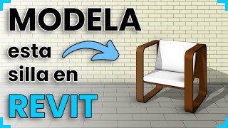 Modelar una silla en Revit [upl. by Suiramed230]