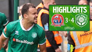 Highlights  AFC Fylde 34 Yeovil Town [upl. by Aicac715]