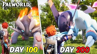 I Survived 200 Days In Palworld  Hindi [upl. by Naivat]