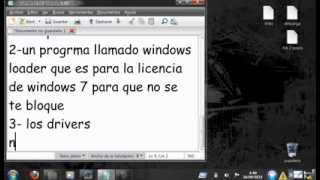 pasos para instalar windows 7 en la magallanes [upl. by Tana]