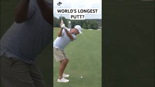 World’s Longest Putt Made golf [upl. by Meeharbi]