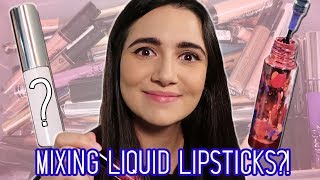 Mixing All My Liquid Lipsticks Together [upl. by Mallon]