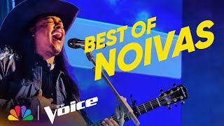 The Best Performances from NOIVAS  The Voice  NBC [upl. by Onitnelav]