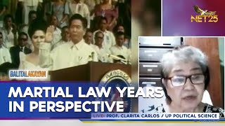 Interview UP Prof Carlos on putting Marcos martial law years in perspective  Sept 21 2021 [upl. by Ynatil]