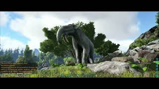 Taming bug Deinotherium Ark Server PVE 3x [upl. by Mandel]