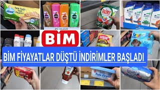 BİM FİYATLAR DÜŞTÜ İNDİRİMLER BAŞLADIBİM HAFTALIK İNDİRİMLİ ÜRÜNLERBİM BU HAFTA ŞAHANE ÜRÜNLER [upl. by Namajneb]