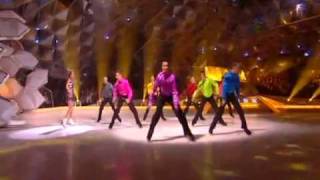 Dancing On Ice 2010  Professional Boys Week 2 [upl. by Nuahsel]