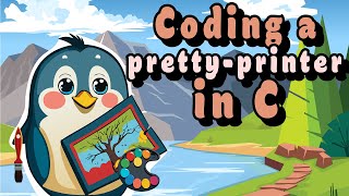 Project Coding a Prettyprinter in C [upl. by Ayr]