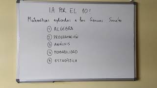 Temario de Matemáticas aplicadas a las CCSS [upl. by Aria]