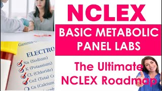 BMP vs CMP Metabolic Panel Lab Values for NCLEX 4000 FREE Nurses Questions at QbankProAcademycom [upl. by Neros]