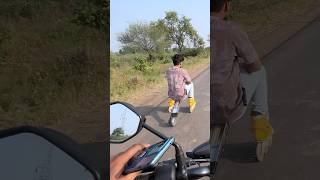 इसकी Speed कितनी है 🤔 electricstick homemade project indianskater minivlog vishalskater [upl. by Roseann]