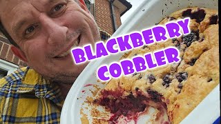 BLACKBERRY COBBLER RECIPE 😋 [upl. by Sutherlan]