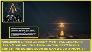 Assassins Creed® Odyssey Hard Mode Beasts and Abomination Armor [upl. by Ciccia]